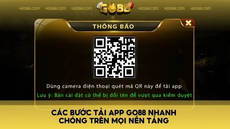 Các bước tải app Go88 nhanh chóng trên mọi nền tảng