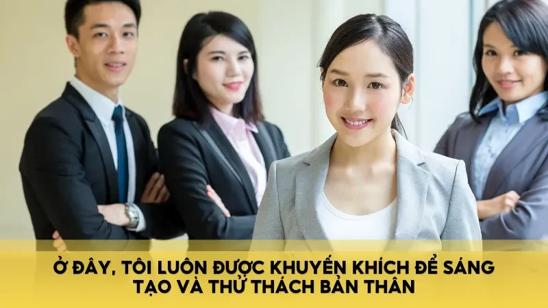 Điều tôi yêu thích ở GO88 chính là môi trường làm việc đầy cảm hứng